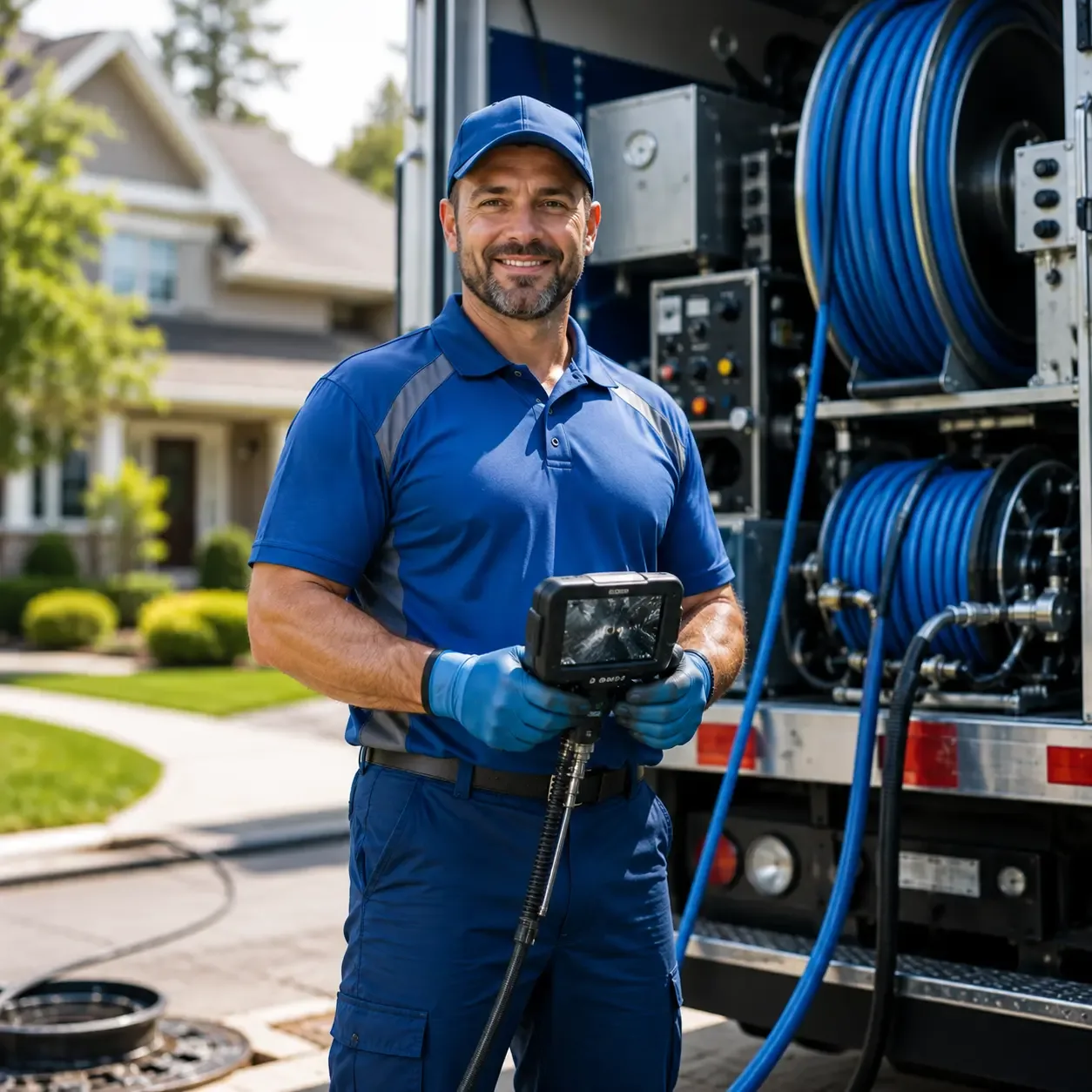 Local outdoor drain cleaning specialists in Sherwood, MI